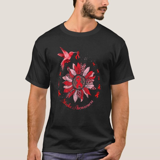 Camiseta Hummingbird Red Stroke Warrior (Anverso)