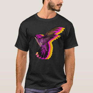 Camiseta Hummingbird Retro Motion