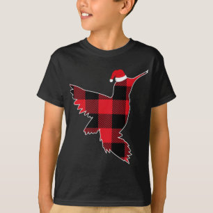 Camiseta Hummingbird Santa Hat Navidades Pajama F