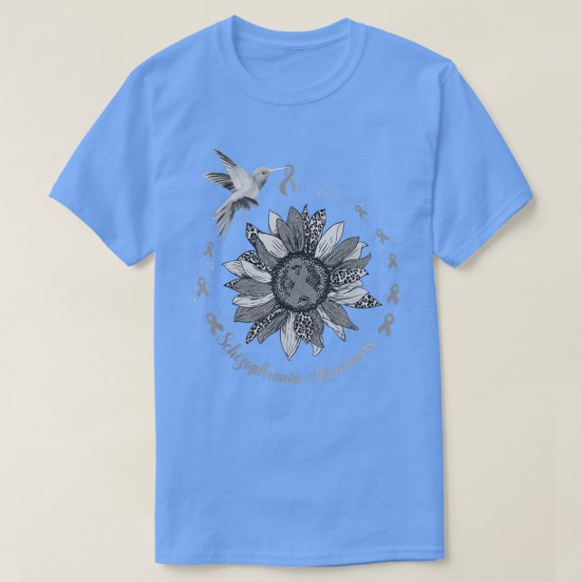 Camiseta Hummingbird Silver Schizophrenia Warrior (Diseño del anverso)