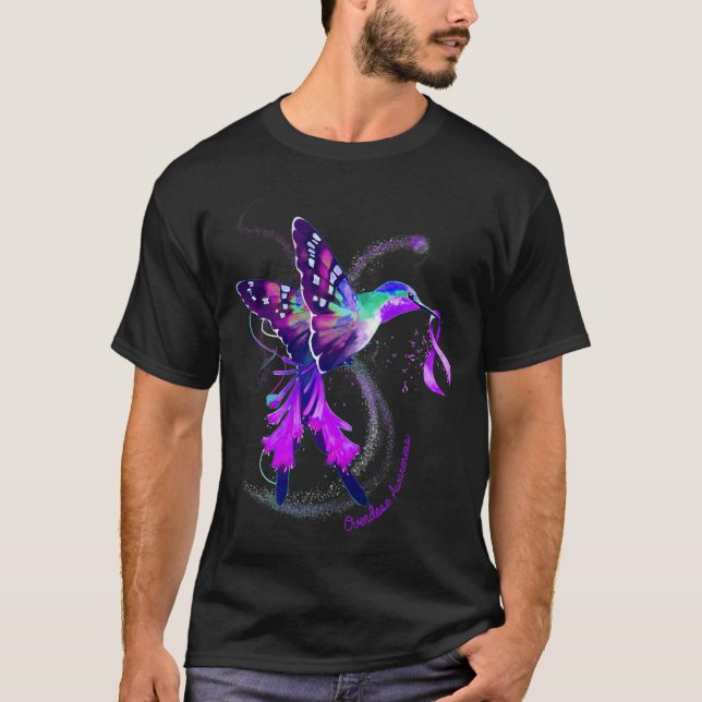 Camiseta Hummingbird Sostener Conciencia sobre la sobredosi (Anverso)