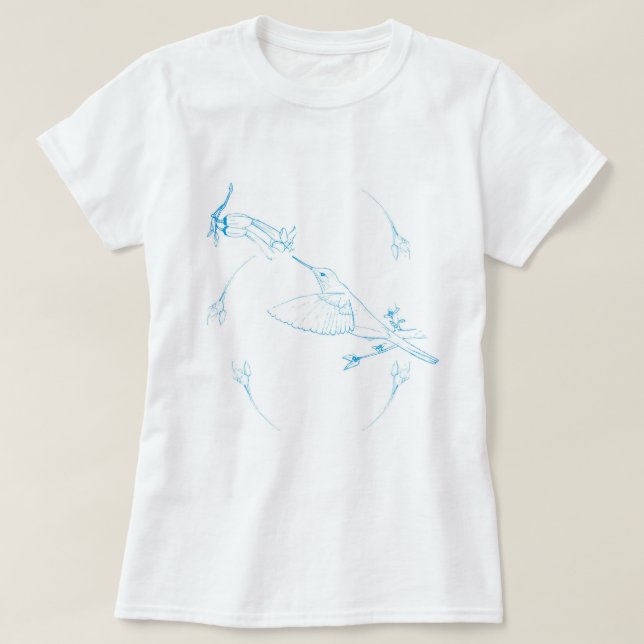 Camiseta Hummingbirds (Diseño del anverso)