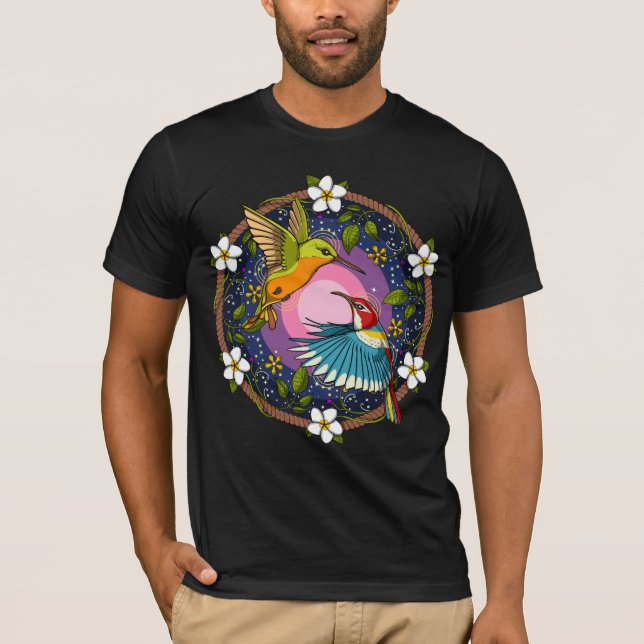 Camiseta Hummingbirds Ayahuasca (Anverso)