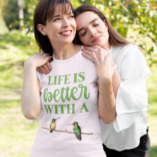 Camiseta Hummingbirds Con Lema De Vida - Hummingbirds