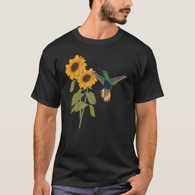 Camiseta Hummingbirds   Cute Bird Animal   Graphic (Anverso)