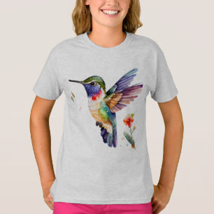 Camiseta Hummingbirds divertido y hermoso para los amantes