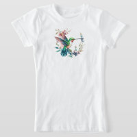 Hummingbirds Floral Bouquet Birday Party