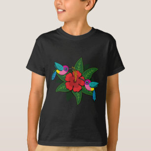 Camiseta Hummingsbirds tierno y sobre el Personalizado de f