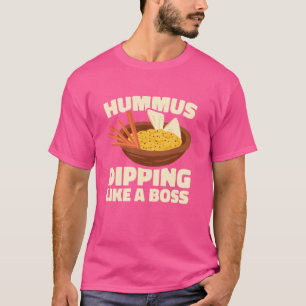 Camiseta Hummus buceando como un jefe