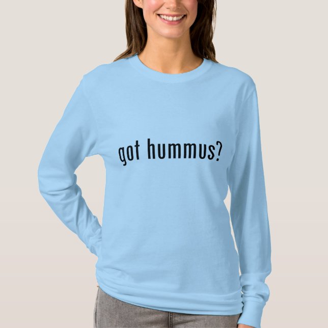 Camiseta ¿hummus conseguido? (Anverso)