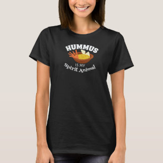 Camiseta Hummus es mi animal espiritual  Comida vegana vege