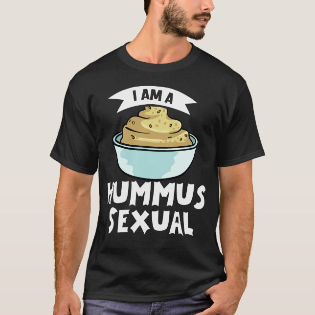 Camiseta Hummus Healthy Gift Recetas de Regalo Black Bean (Anverso)