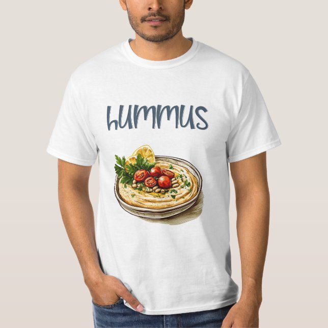 Camiseta Hummus | Vegan Creamy, Savory Adventure (Anverso)