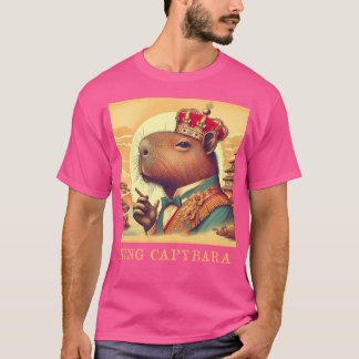 Camiseta Humo capibara gracioso