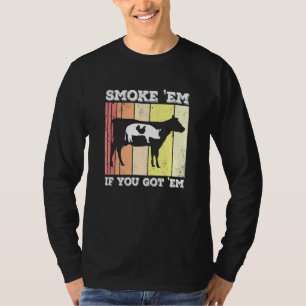 Camiseta Humo de carne de cerdo de pollo Em Griller Pitmast