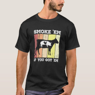 Camiseta Humo de carne de cerdo de pollo Em Griller Pitmast