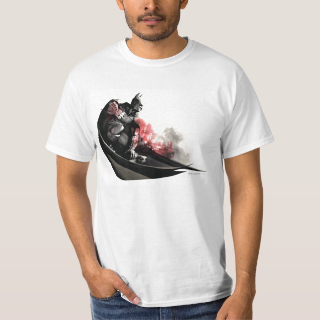 Camiseta Humo de la ciudad de Batman (Anverso)