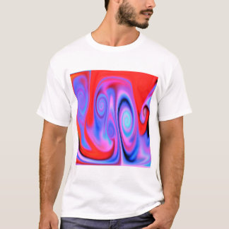 Camiseta Humo de neón colouful psicodélico abstracto