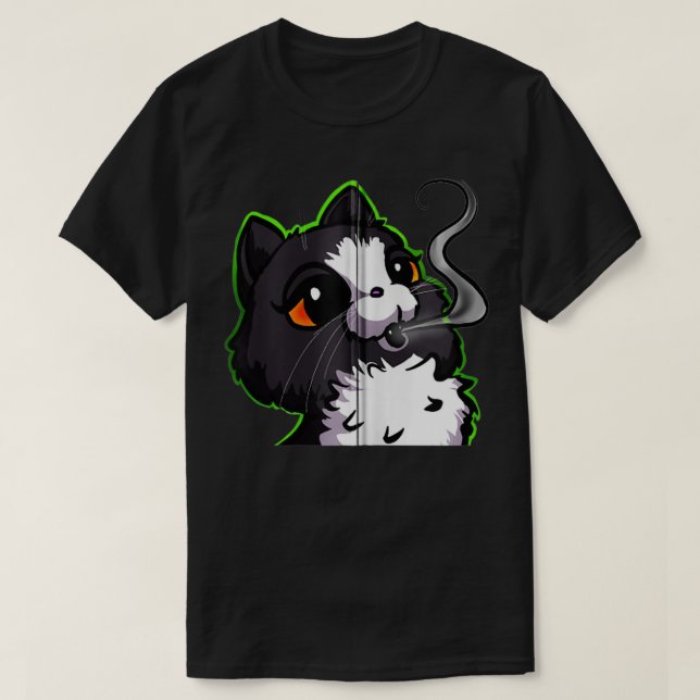 Camiseta Humo gitano y permanezca asombroso Zip arriba Zip (Diseño del anverso)