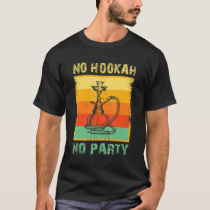 Camiseta Humo narguile Fiesta Shisha Fumador