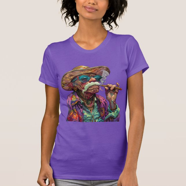 Camiseta Humo y sabiduría (Anverso)
