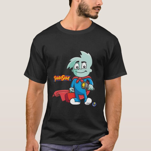 Camiseta Humongous Entertaint Pajama Sam (Anverso)