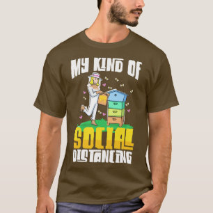 Camiseta Humor a distancia social