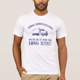 Camiseta Humor a los 50 años (Long Haul)