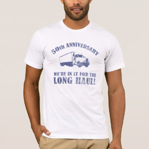 Camiseta Humor a los 50 años (Long Haul)
