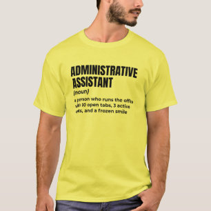 Camiseta Humor administrativo: Regalo para el verdadero jef