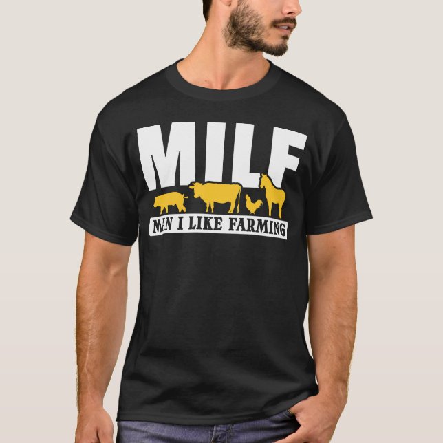 Camiseta Humor adulto Chiste de granjero local (Anverso)