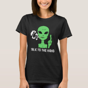 Camiseta Humor alienígena OVNI antielectrovertido social