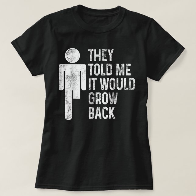 Camiseta Humor Amputado Crecer Brazo De Piernas Gracioso Re (Diseño del anverso)