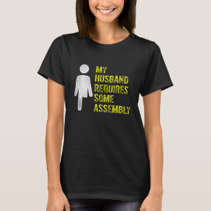 Camiseta Humor amputado Esposo Conjunto Brazo de Pierna Rec