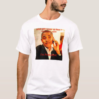 Camiseta humor anti de Obama