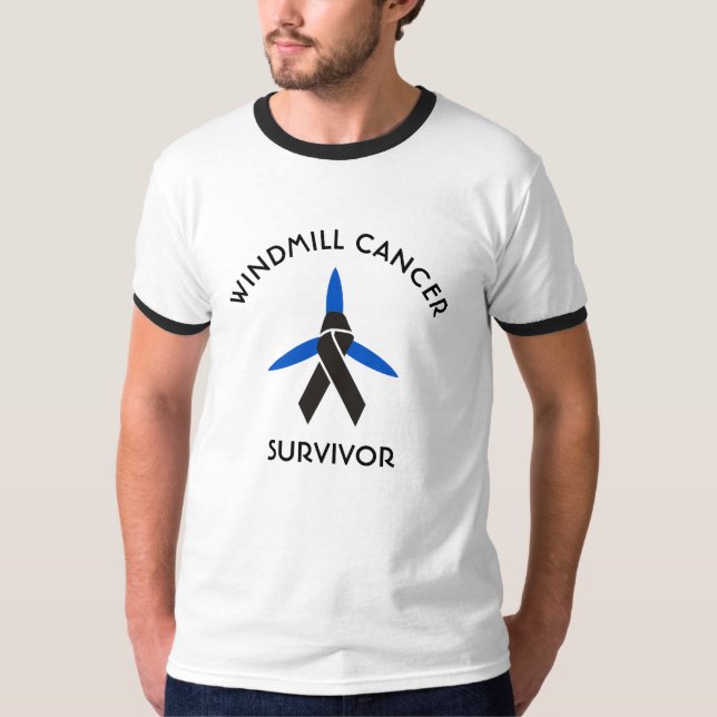 Camiseta Humor anti Trump gracioso, sobreviviente de cáncer (Anverso)