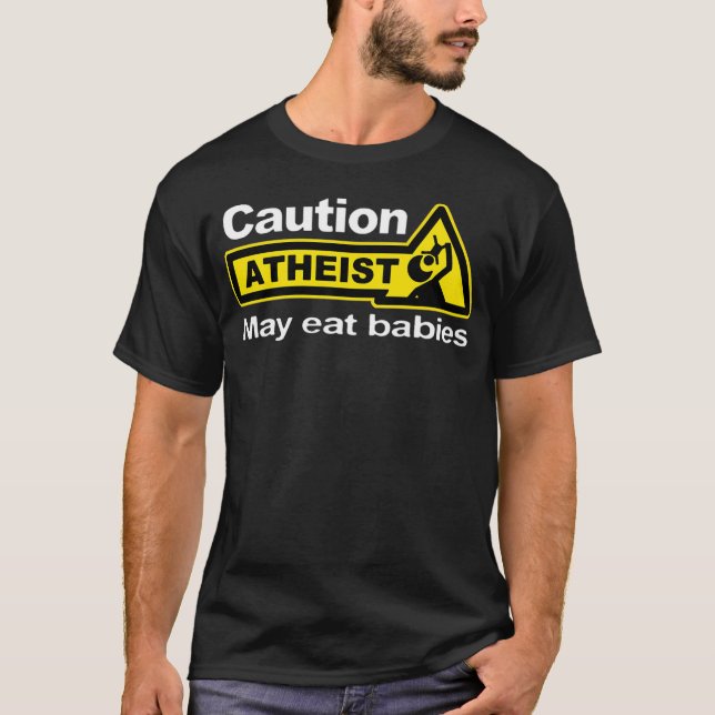 Camiseta Humor ateo gracioso ateísmo prudencia ateísmo mayo (Anverso)