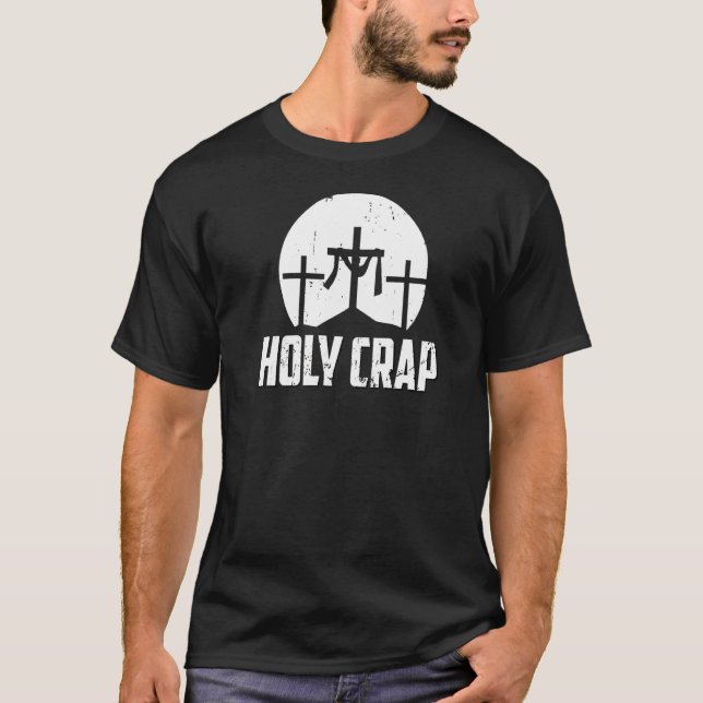 Camiseta Humor ateo sagrado ateo ateísmo Je anti cristiano (Anverso)