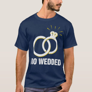 Camiseta Humor Boda casado y humor negro