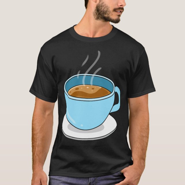 Camiseta Humor café expreso (Anverso)