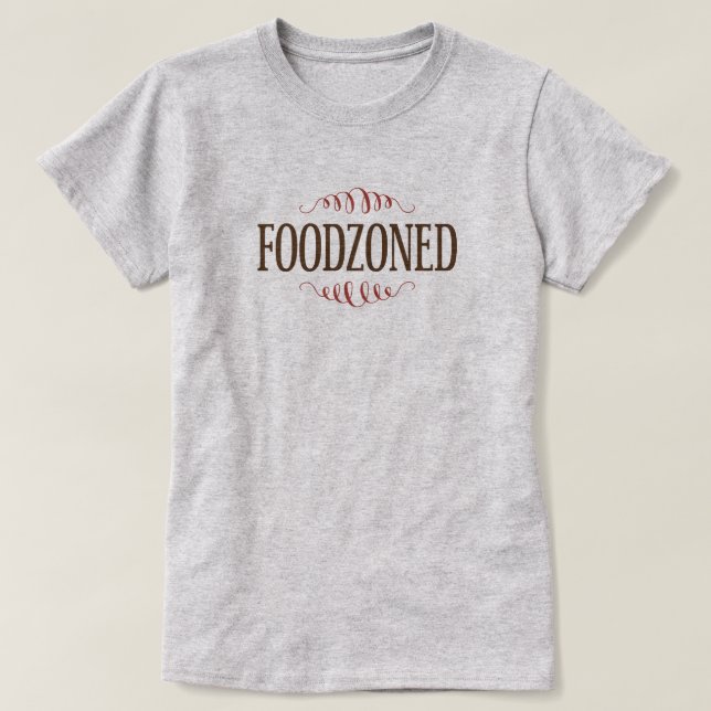 Camiseta Humor caníbal Foodzoning (Diseño del anverso)