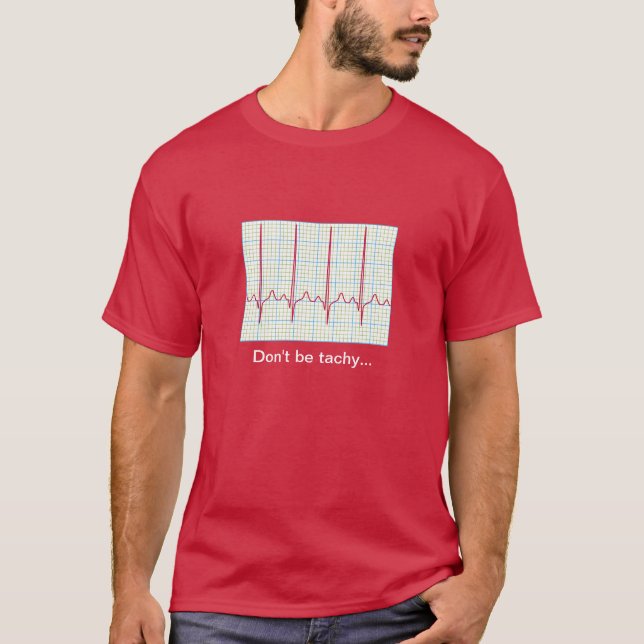 Camiseta Humor cardiológico - No seas taquista (Anverso)