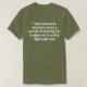 Camiseta Humor cerebral zombi (Diseño del anverso)
