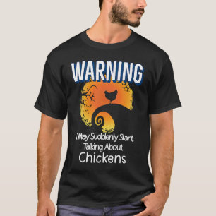 Camiseta Humor Chicke, Chica de Hen Silhouette