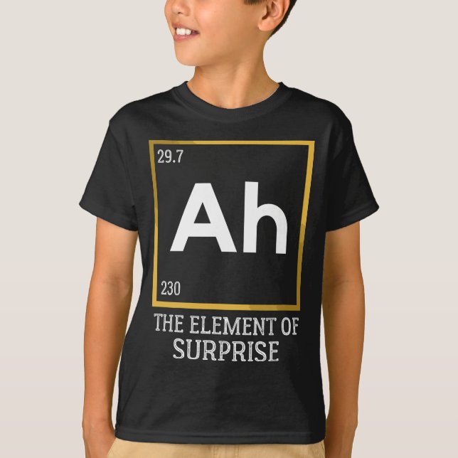 Camiseta Humor científico de química (Anverso)