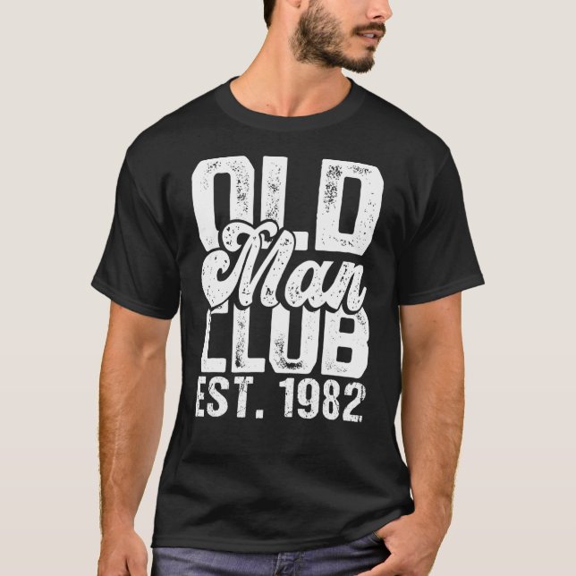 Camiseta Humor Ciudadano De Mayores De 1982 (Anverso)