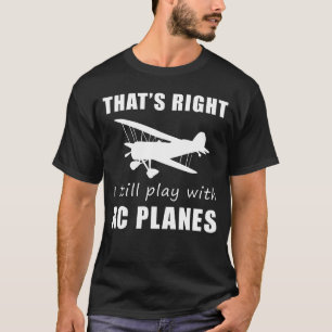 Camiseta Humor creciente: Aún juega con RC-Planes Tee & Hoo