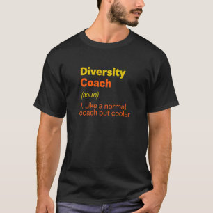 Camiseta Humor cultural de definición de entrenador de dive
