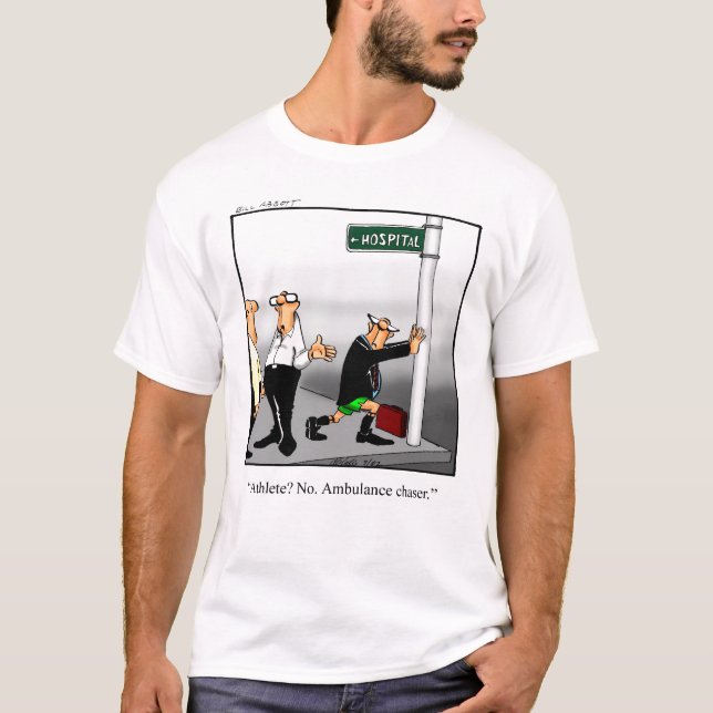 Camiseta Humor de abogado gracioso Tee Shirt (Anverso)