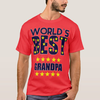 Camiseta Humor de abuelo divertido para los hombres del mun